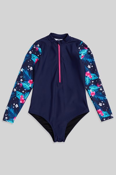 Gala Kids Recycled Swimsuit - Navy