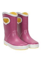 Pull On Toddler Gumboots Berry