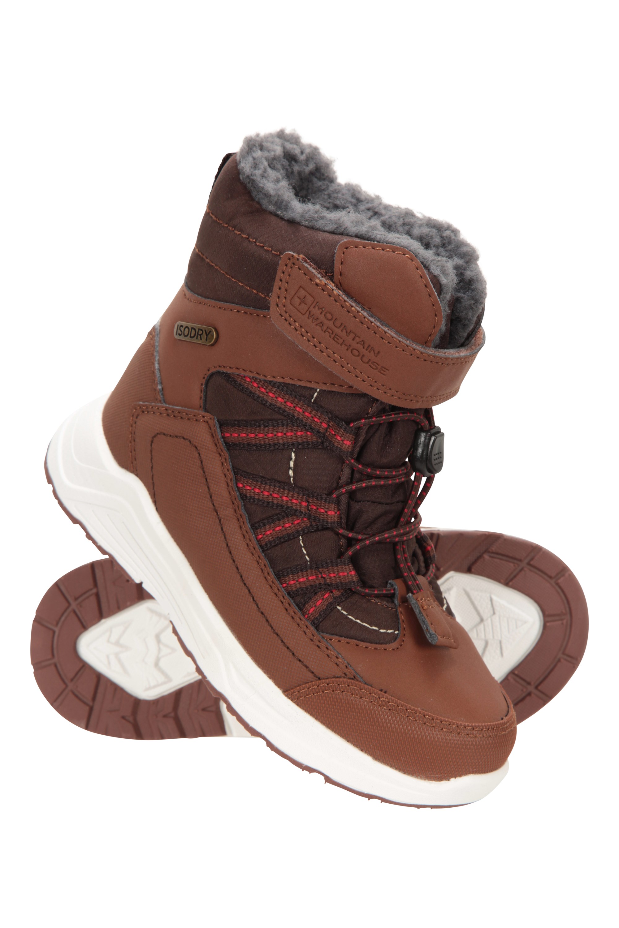 Mountain Warehouse Waterproof Kids Boots Mesh Lined Childrens Shoes