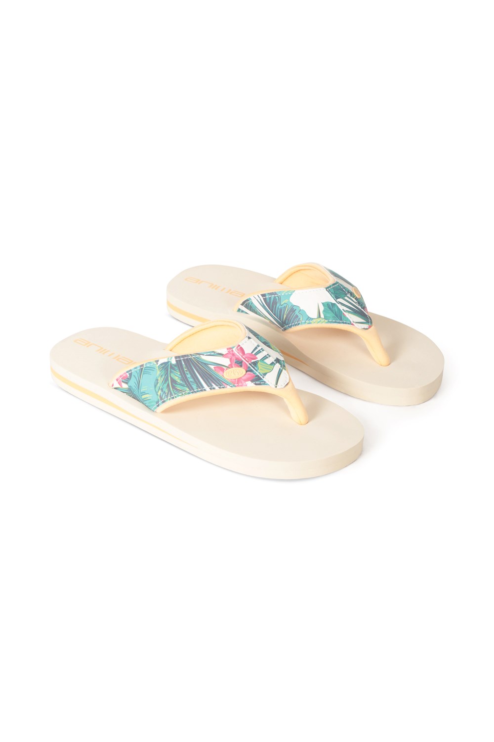 Animal Womens Swish All Over Printed Flip Flop Ladies Beach Summer Sandals - Picture 21 of 293