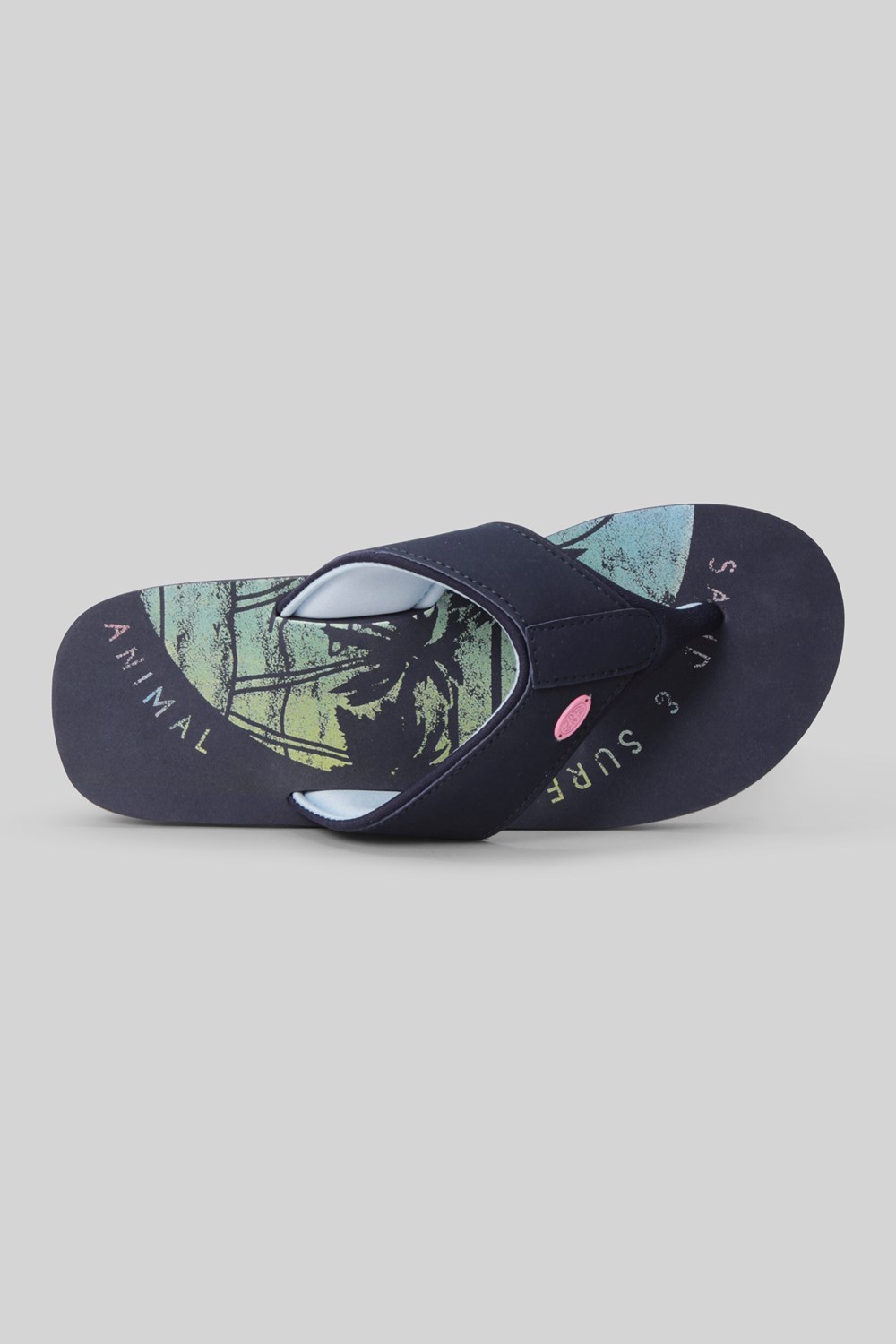 Animal Womens Swish All Over Printed Flip Flop Ladies Beach Summer Sandals - Picture 32 of 293
