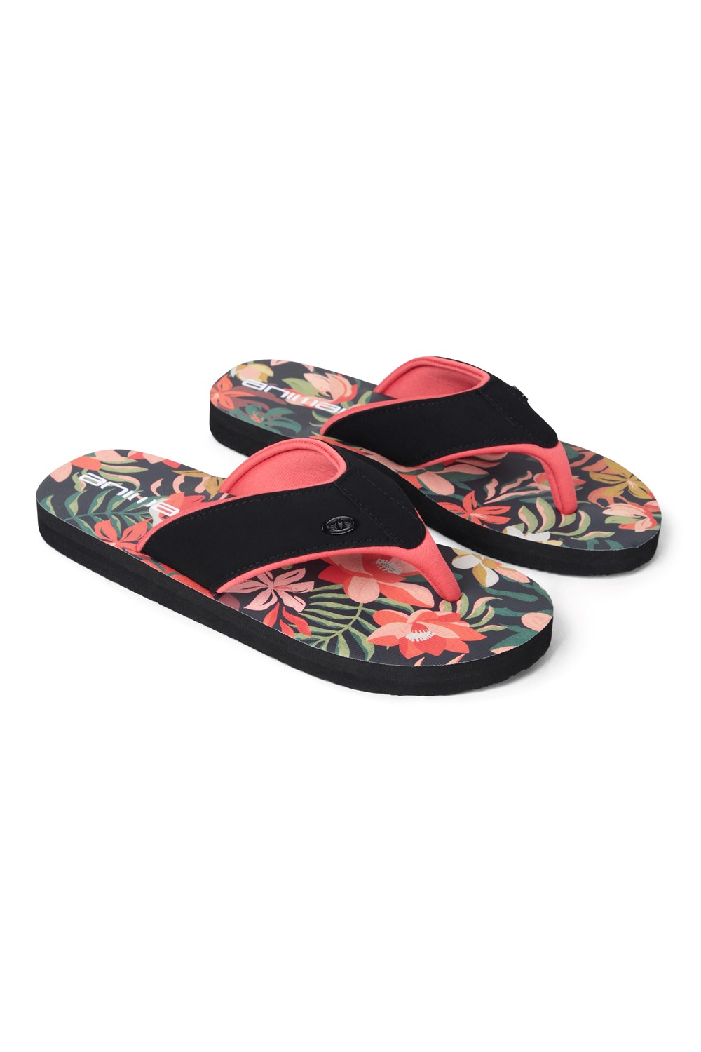 Animal Womens Swish All Over Printed Flip Flop Ladies Beach Summer Sandals - Picture 40 of 293