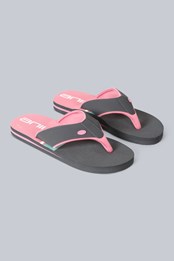 Swish Damen Flip-Flops mit All-Over-Print Kohle