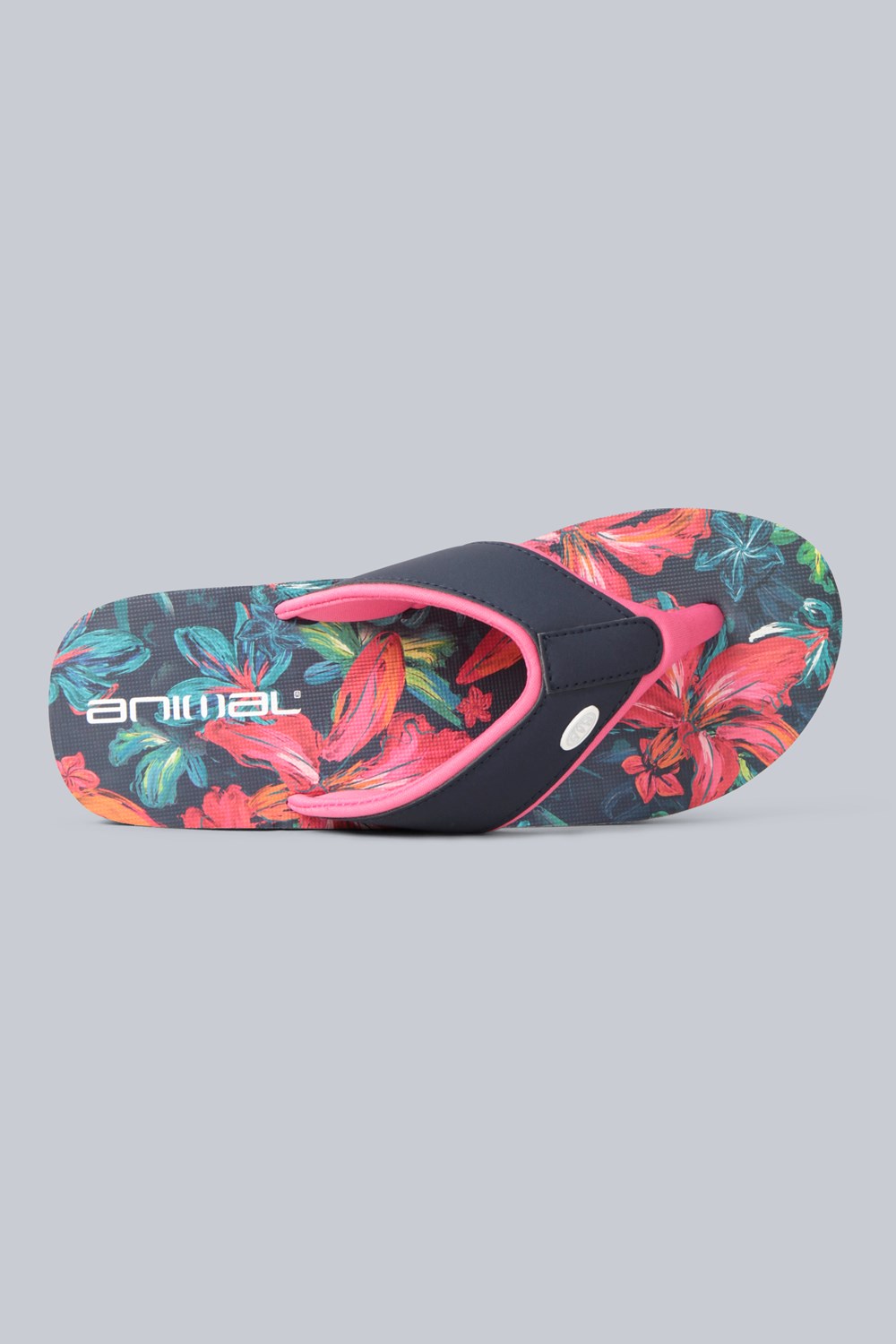 Animal Womens Swish All Over Printed Flip Flop Ladies Beach Summer Sandals - Picture 89 of 293