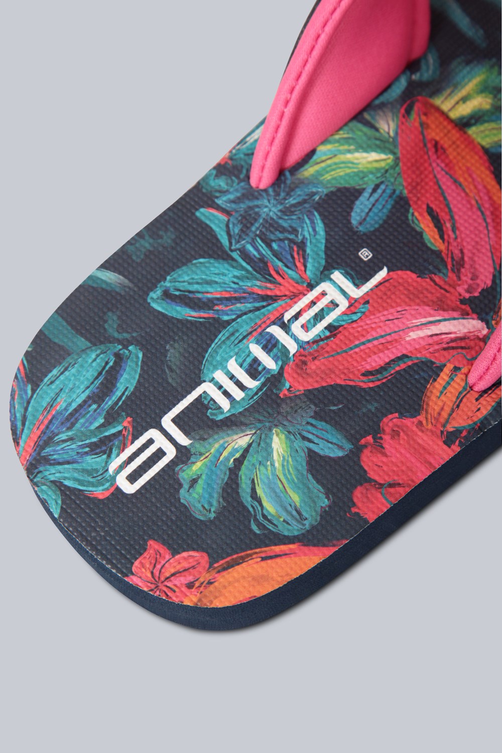 Animal Womens Swish All Over Printed Flip Flop Ladies Beach Summer Sandals - Picture 92 of 293
