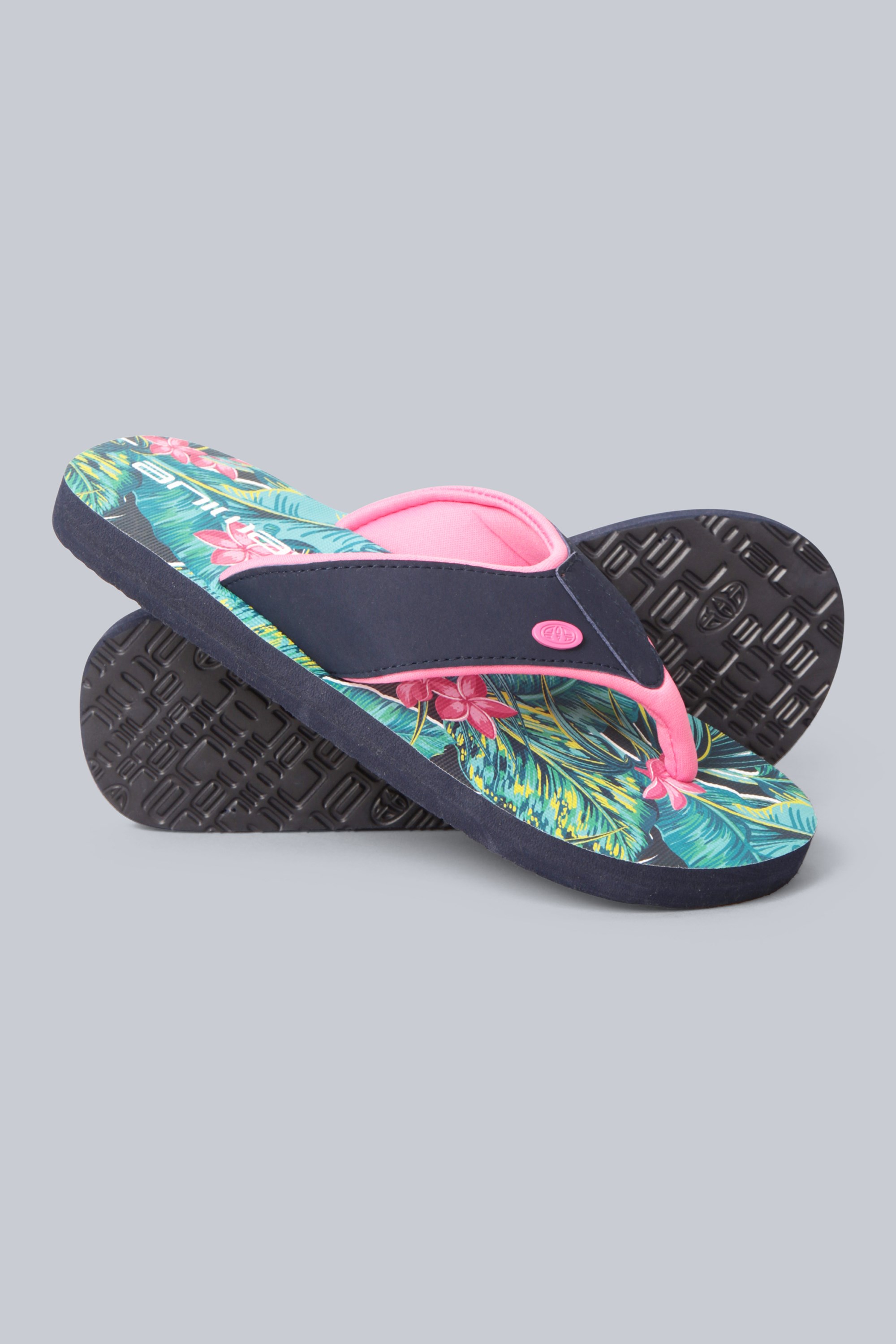 Animal flip flops ladies size 4 hotsell