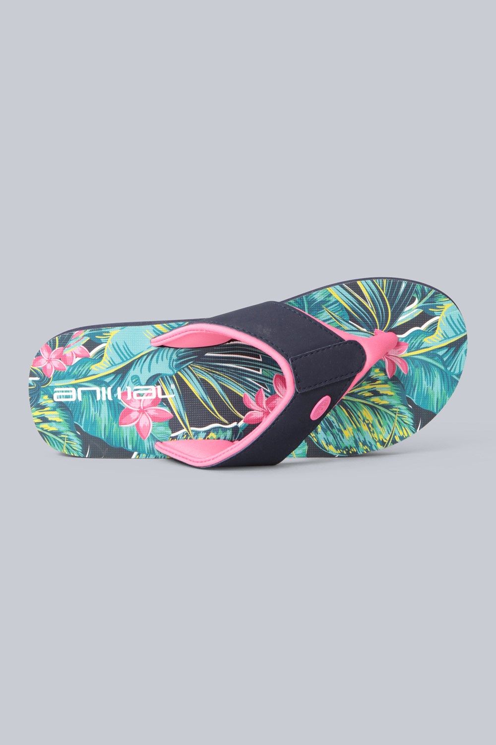 Animal Womens Swish All Over Printed Flip Flop Ladies Beach Summer Sandals - Picture 128 of 293