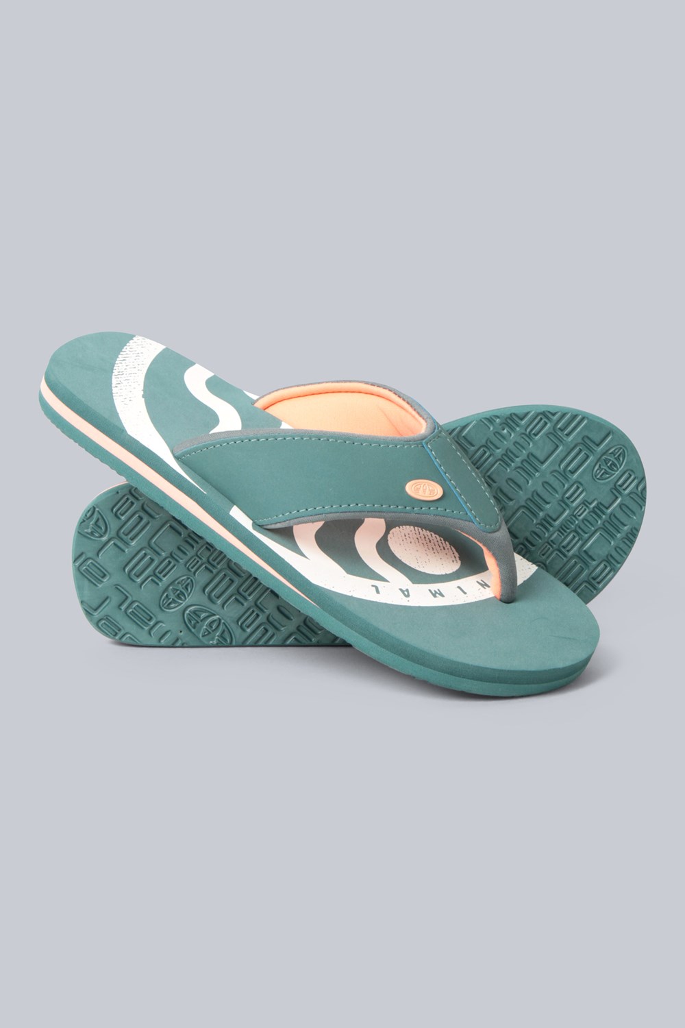 Animal Womens Swish All Over Printed Flip Flop Ladies Beach Summer Sandals - Picture 154 of 293