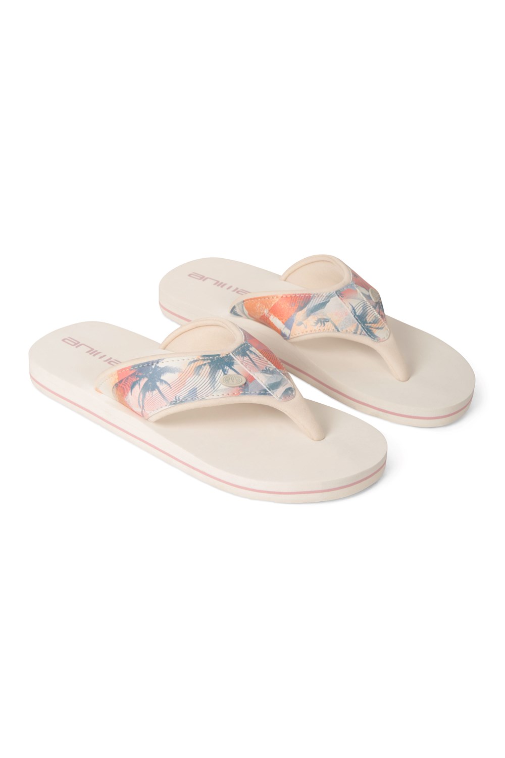 Animal Womens Swish All Over Printed Flip Flop Ladies Beach Summer Sandals - Picture 165 of 293