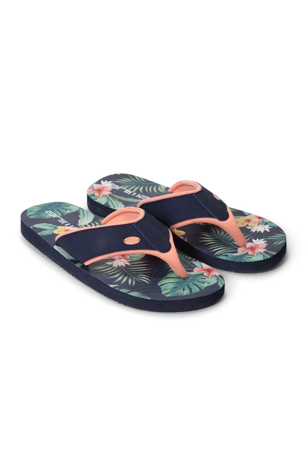 Animal Womens Swish All Over Printed Flip Flop Ladies Beach Summer Sandals - Picture 205 of 293