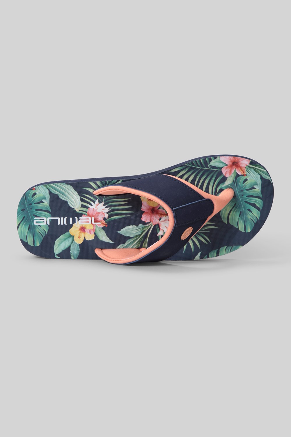 Animal Womens Swish All Over Printed Flip Flop Ladies Beach Summer Sandals - Picture 203 of 293