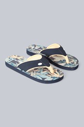 Swish Womens Recycled Flip-Flops Unboxed Navy