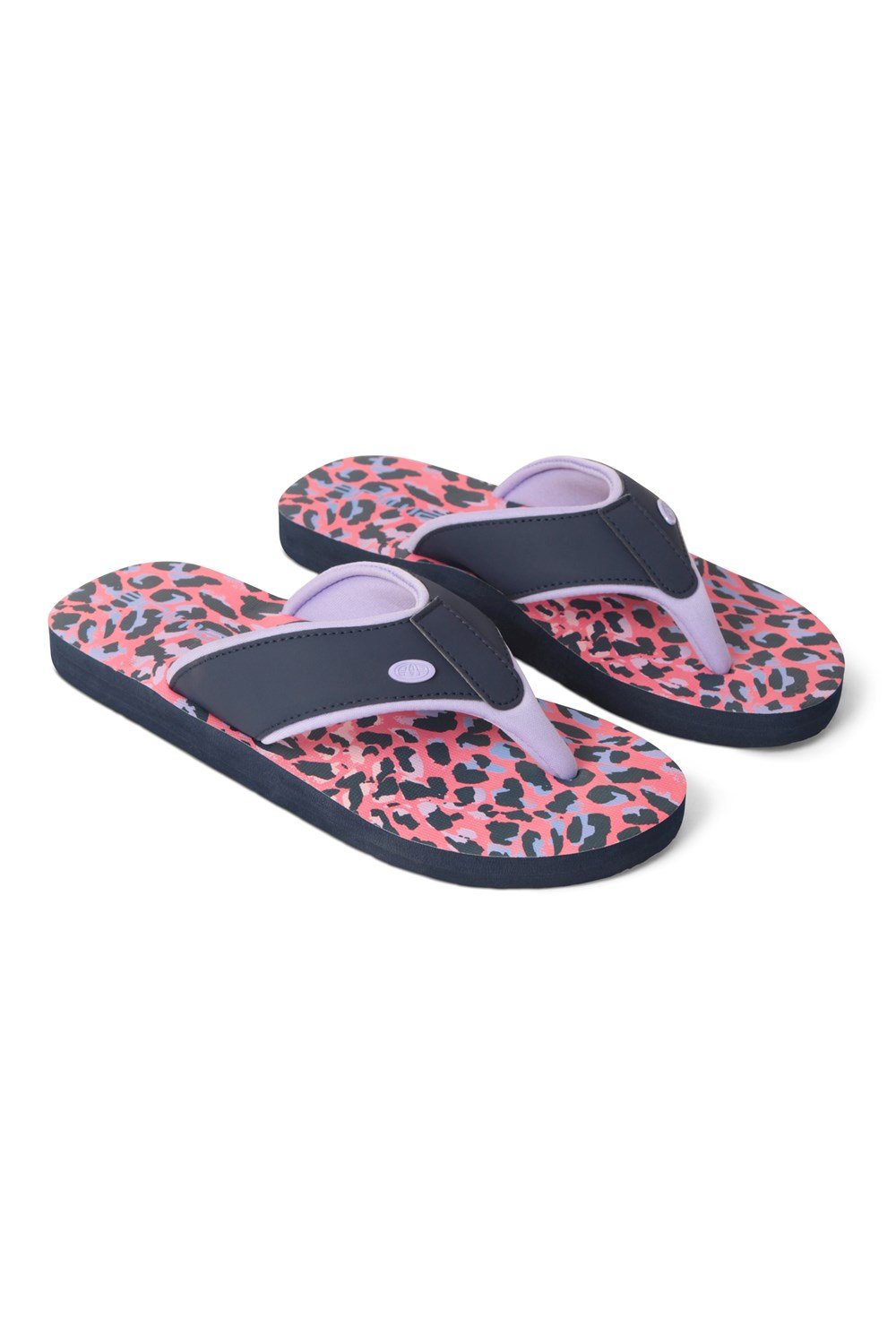 Animal Womens Swish All Over Printed Flip Flop Ladies Beach Summer Sandals - Picture 234 of 293