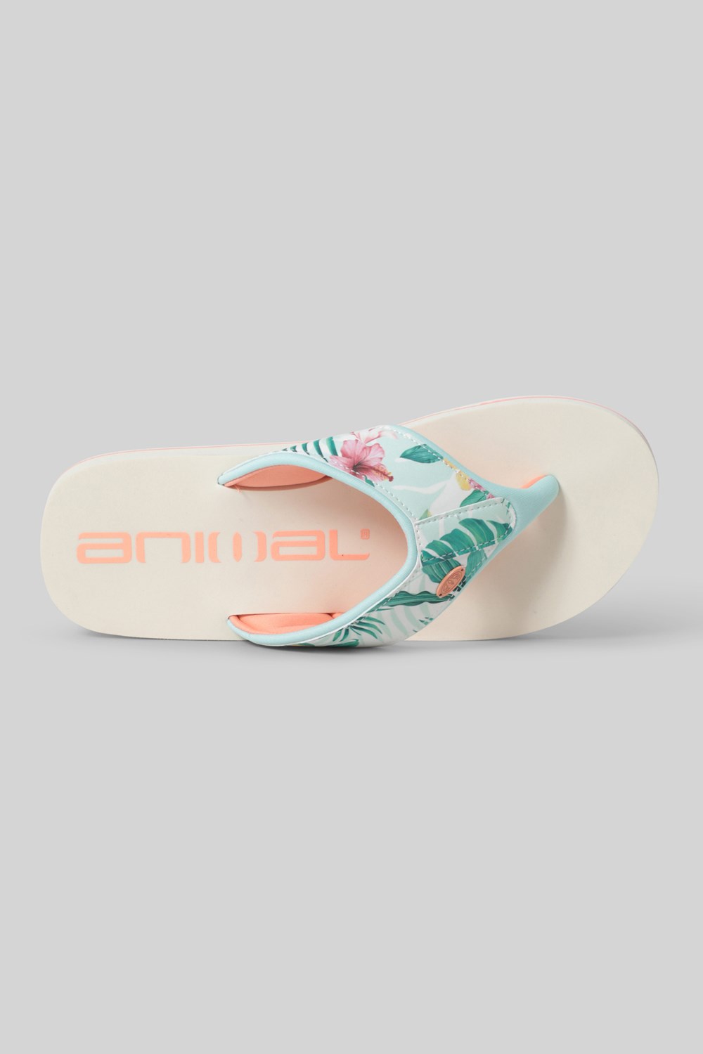 Animal Womens Swish All Over Printed Flip Flop Ladies Beach Summer Sandals - Picture 286 of 293