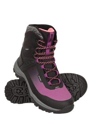 Polar Extreme Womens Thermal Waterproof Boots Black