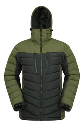 Vulcan II chaqueta de esquí acolchada para hombre Caqui