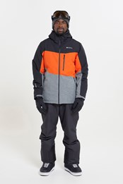 Wipeout Mens Recycled Ski Jacket Orange
