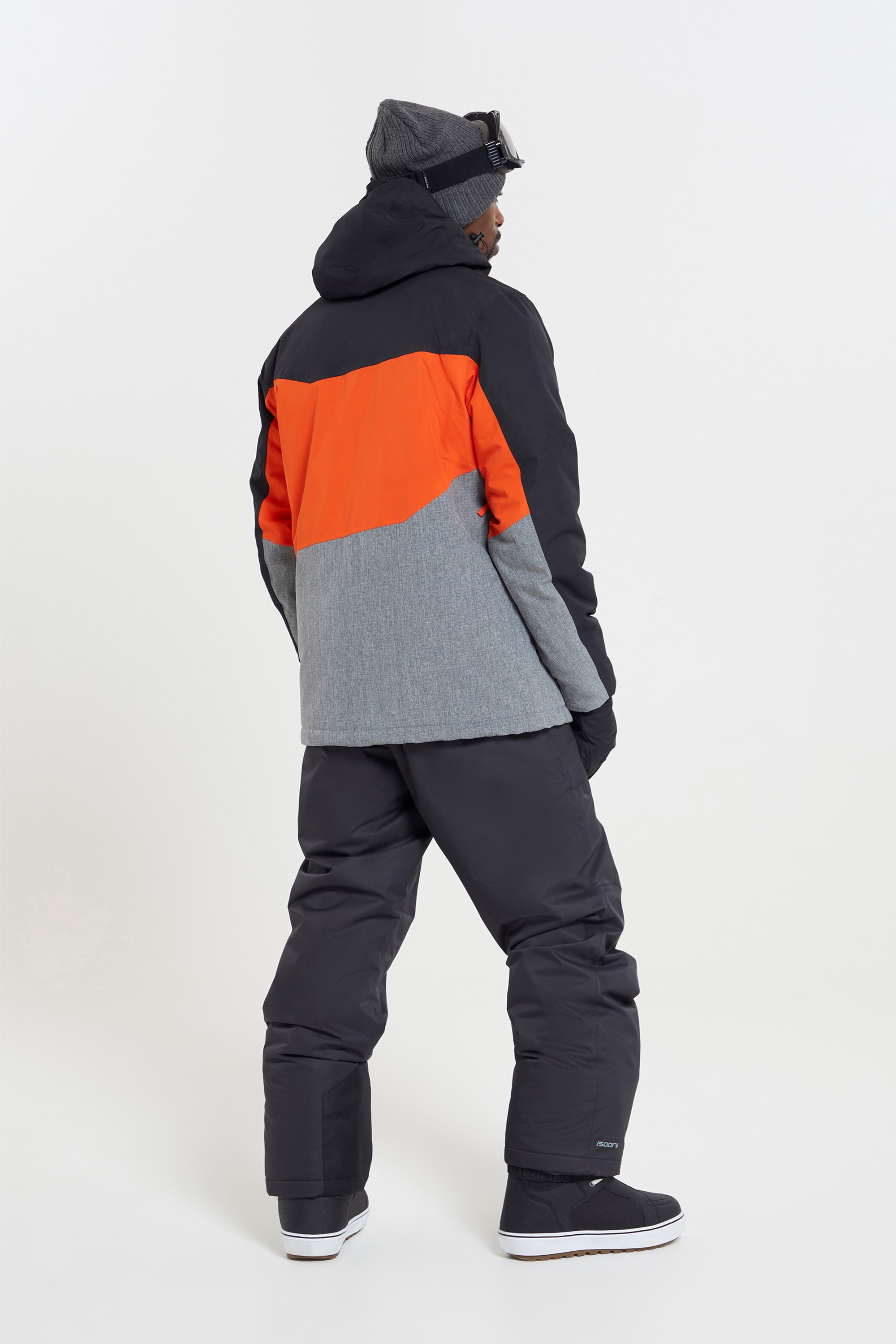 Faja Ajustable Cintura Lateral Ajustable para la Nieve Mountain Warehouse Pantalones de esquí Bib Front para niños Invierno antidesgarro 