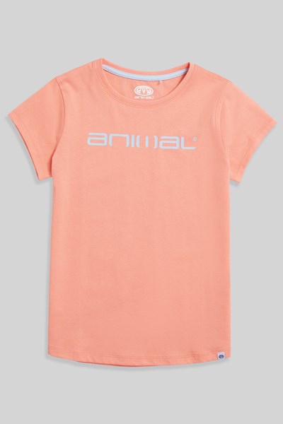 Animal Sienna Kids Organic T-shirt - Pink