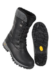 Vostock Extreme botas de nieve Vibram para hombre Negro