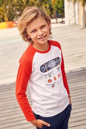 Brady Kids Organic T-shirt Red