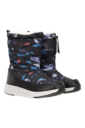 Glide Kids Printed Snow Boots