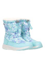 Glide Kids Adaptive Printed Snow Boots