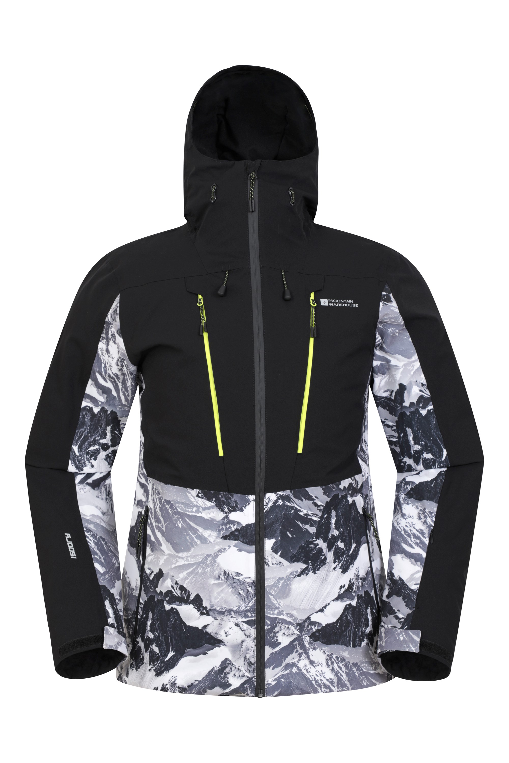 Black Gore-tex Ski Jacket