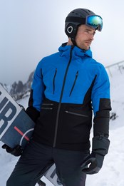 Radar Extreme Mens Ski Jacket Bright Blue