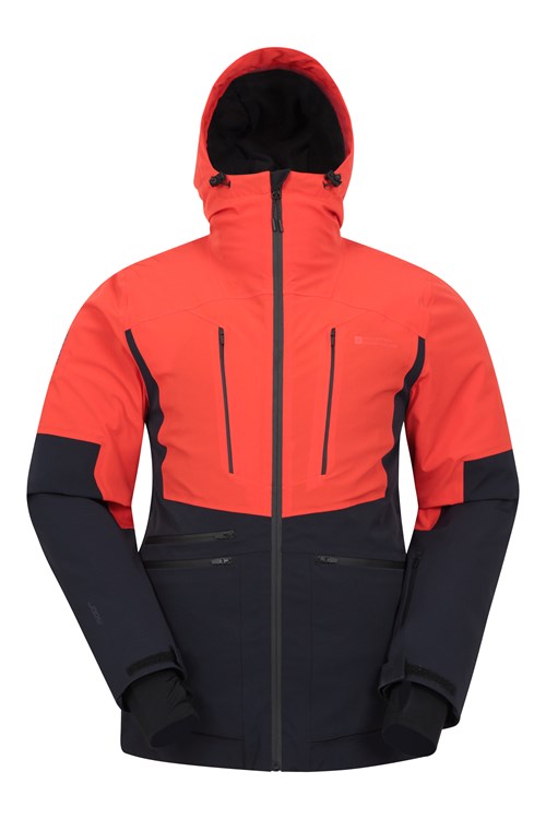  Skieer Men's Mountain Ski Jacket Waterproof Hooded