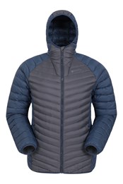 Mission Mens Recycled Padded Jacket Navy