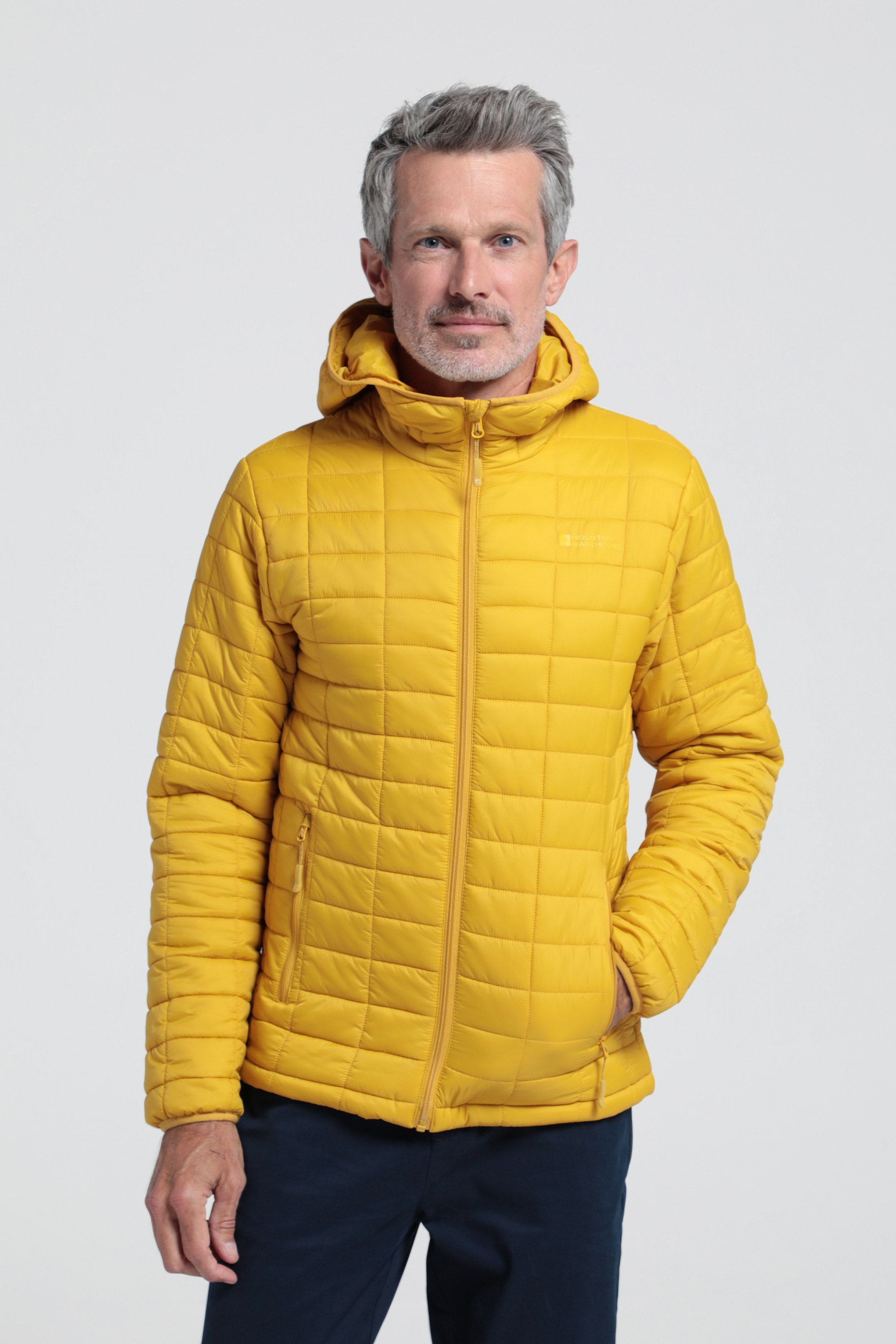 Padded yellow new arrivals jacket