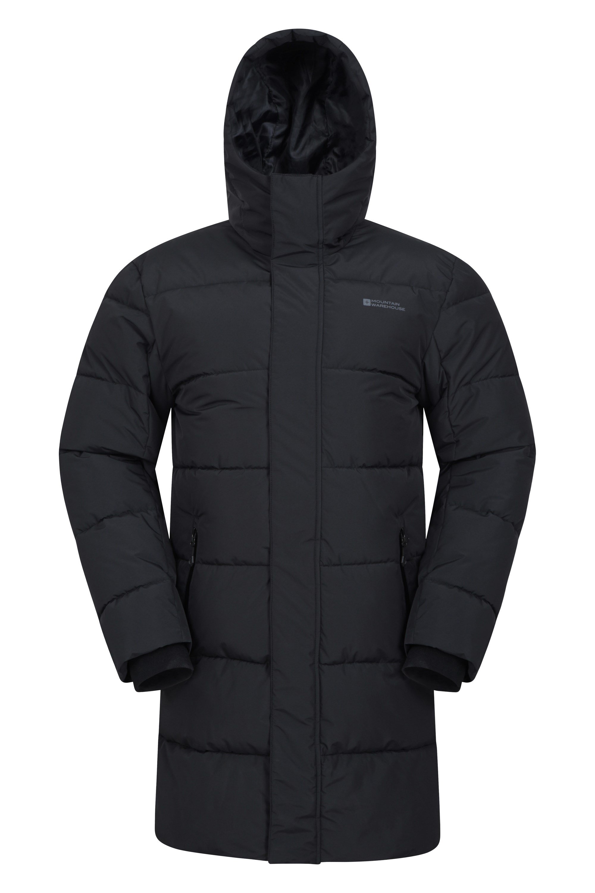 mountain warehouse black padded jacket