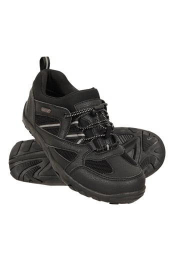 Meander Kids Waterproof Walking Shoes Black