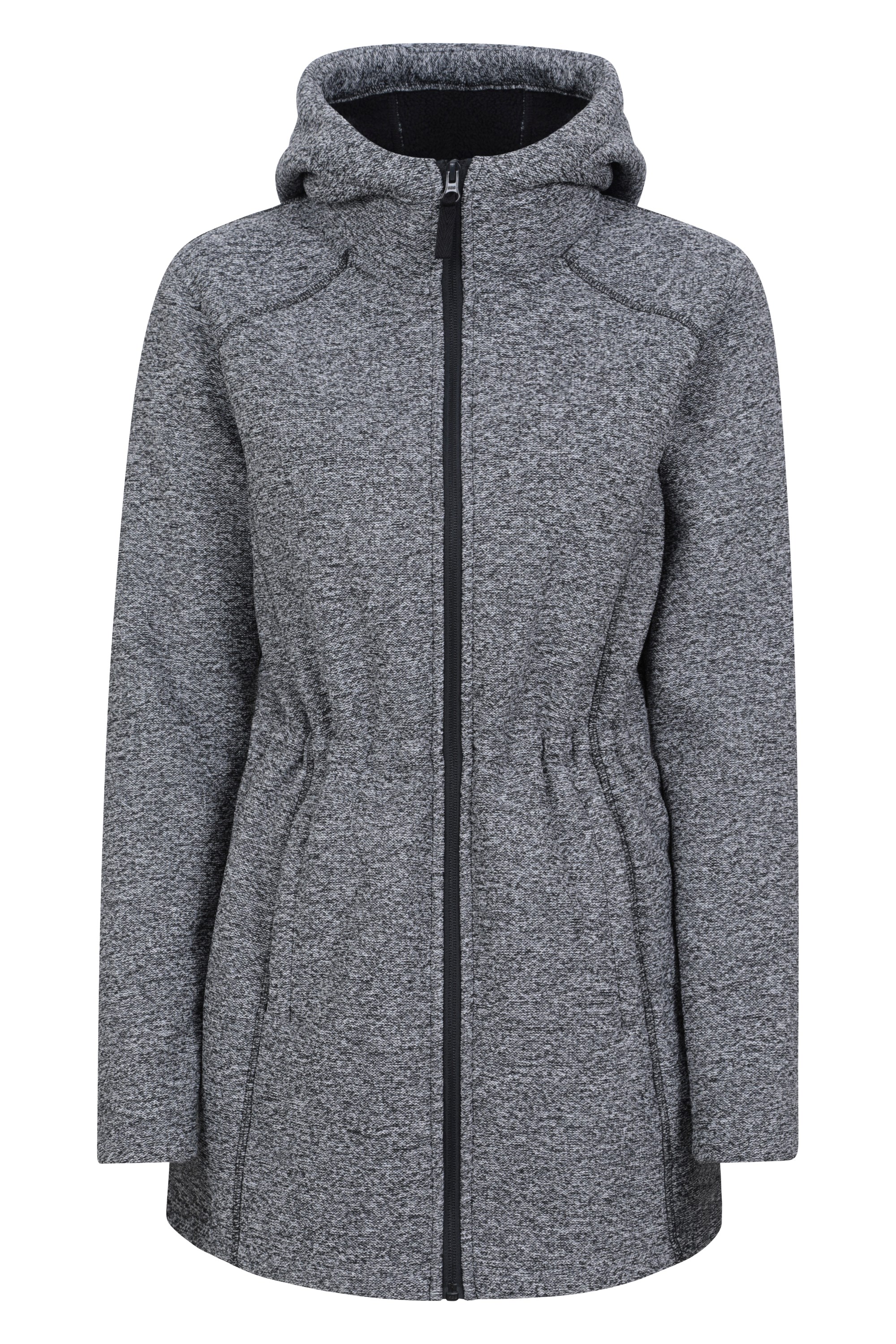 Longline fleece jacket women's hotsell