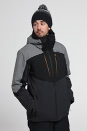 Anton Mens Waterproof Ski Jacket Grey