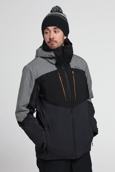 Anton Mens Waterproof Ski Jacket - Grey