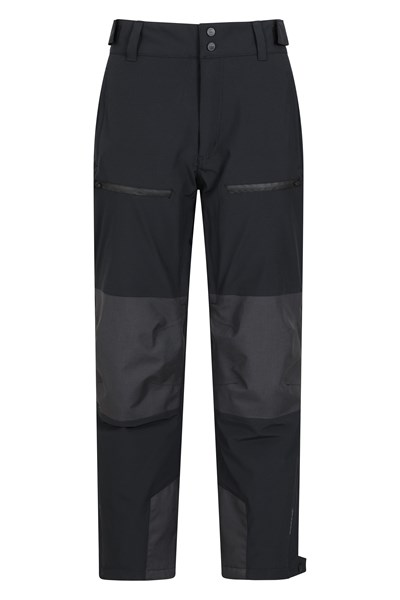Cascade Extreme Mens Ski Pants - Short Length - Black
