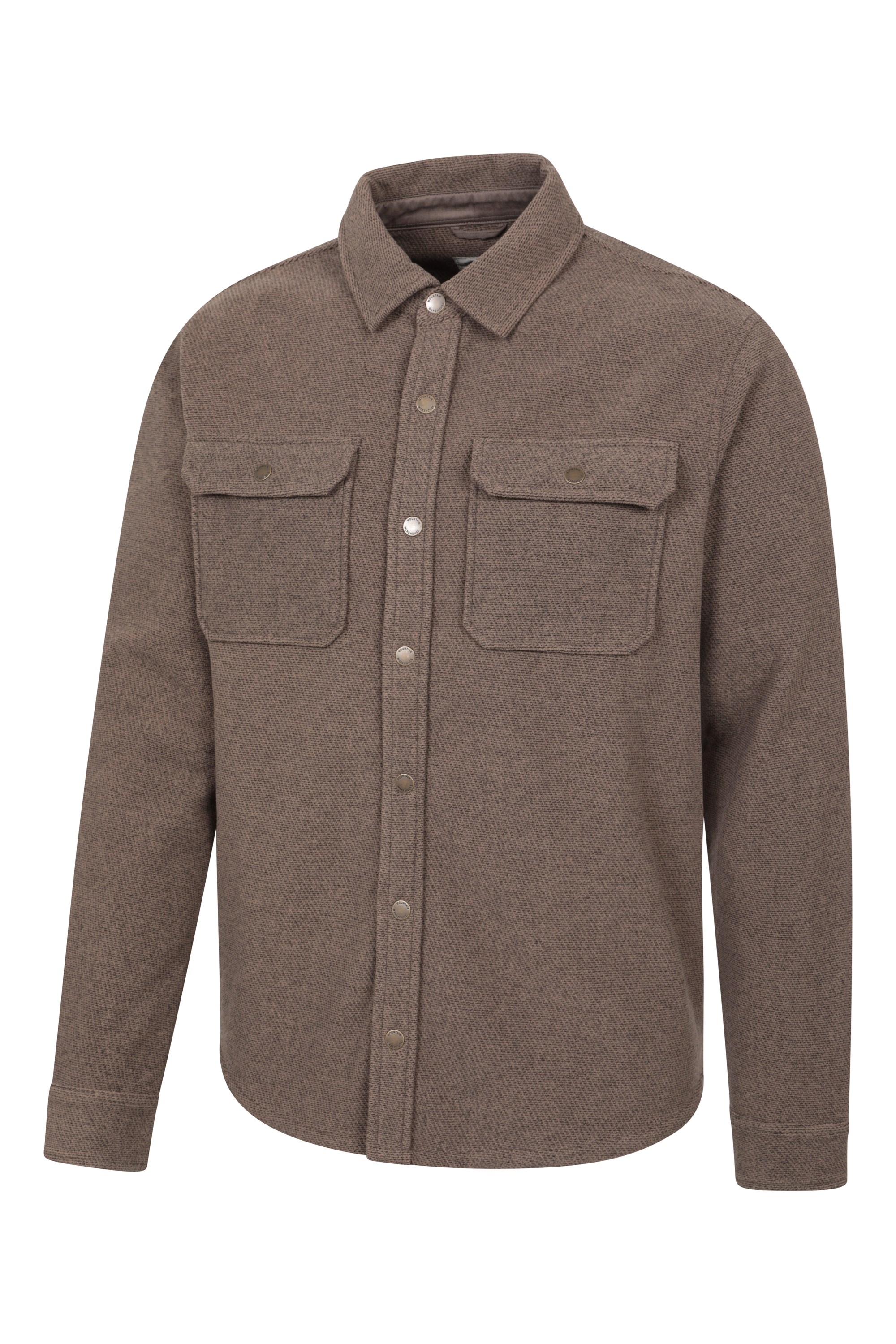 Dresden Mens Twill Fleece Shirt