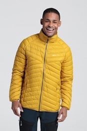 Stoke Extreme chaqueta de plumón para hombre Amarillo