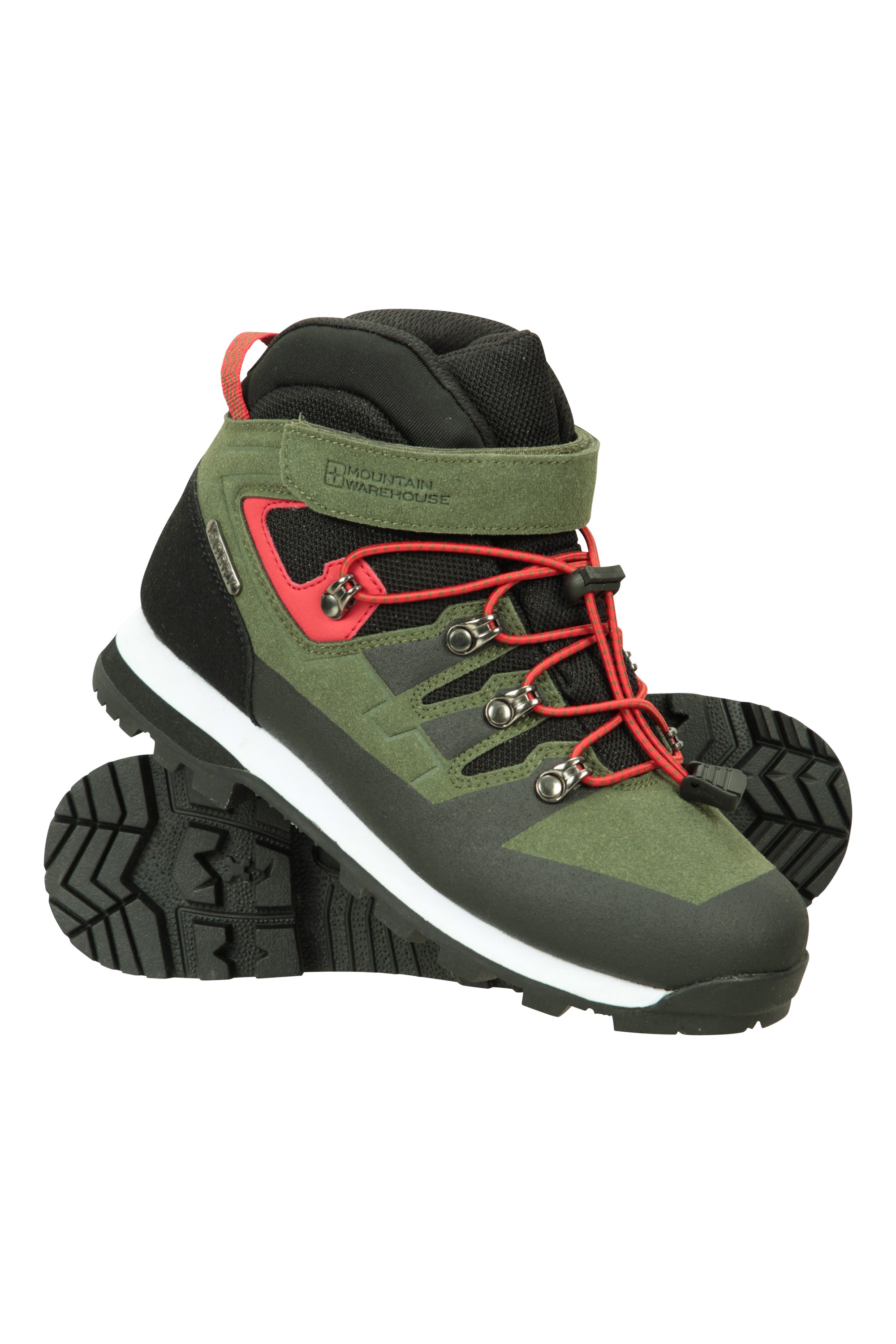 Mountain Warehouse Waterproof Kids Boots Breathable Hiking Shoes 