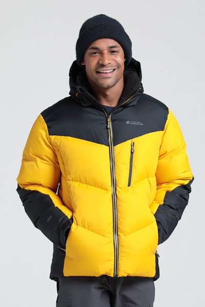 Arctic Extreme Mens Down Jacket - Yellow