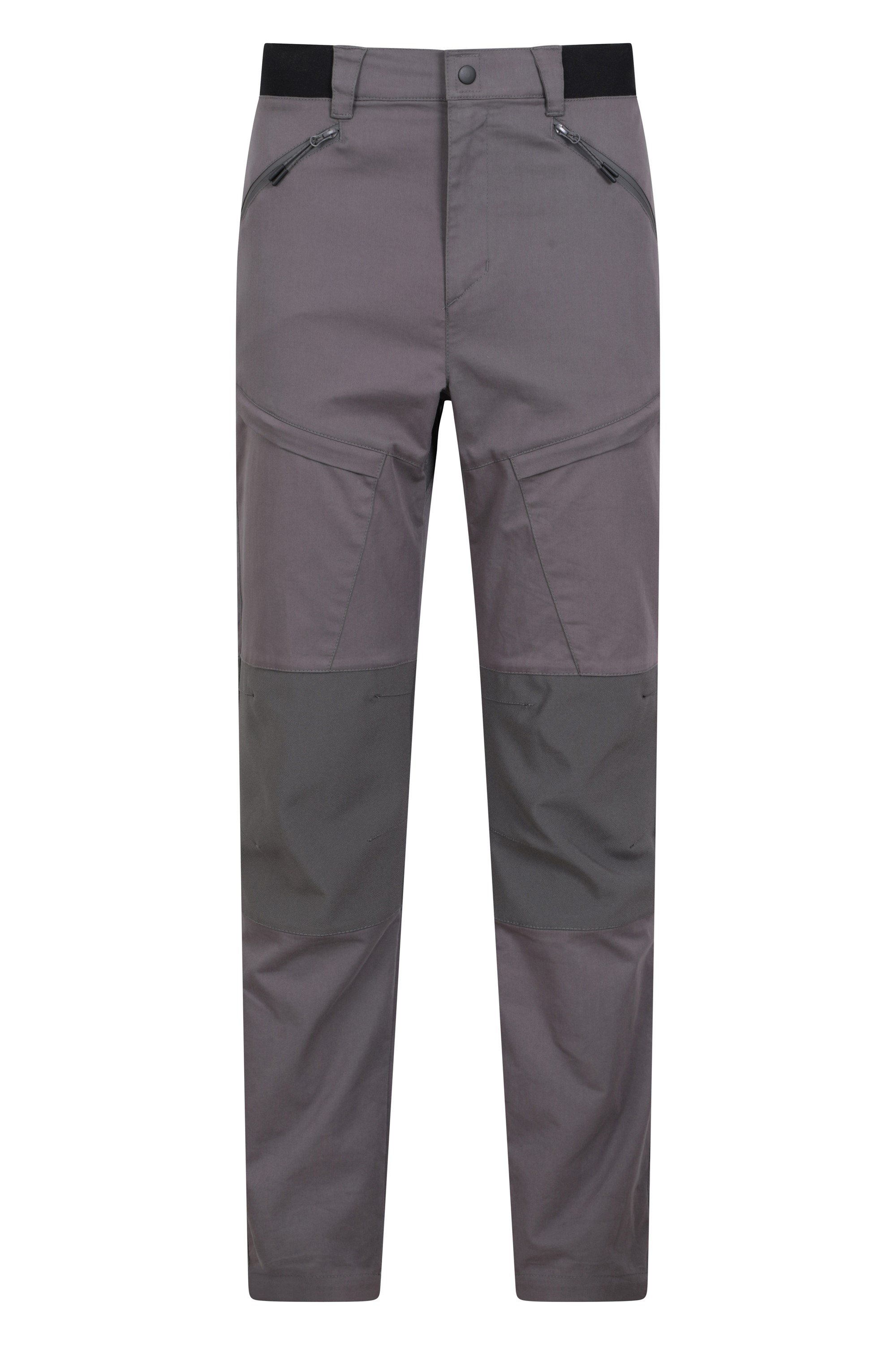 Jungle Mens Trekking Trousers - Short Length - Grey