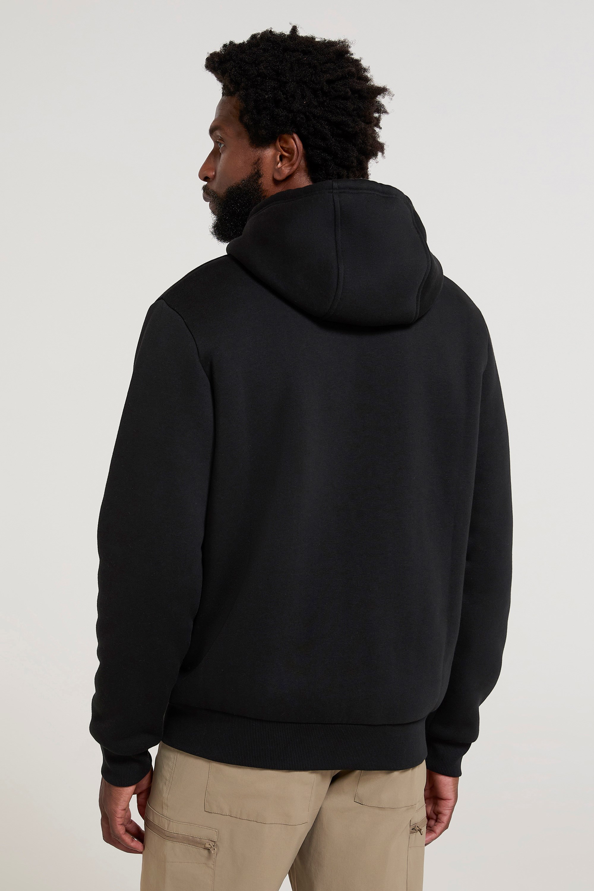 Dalton Mens Borg Lined Hoodie Mountain Warehouse GB
