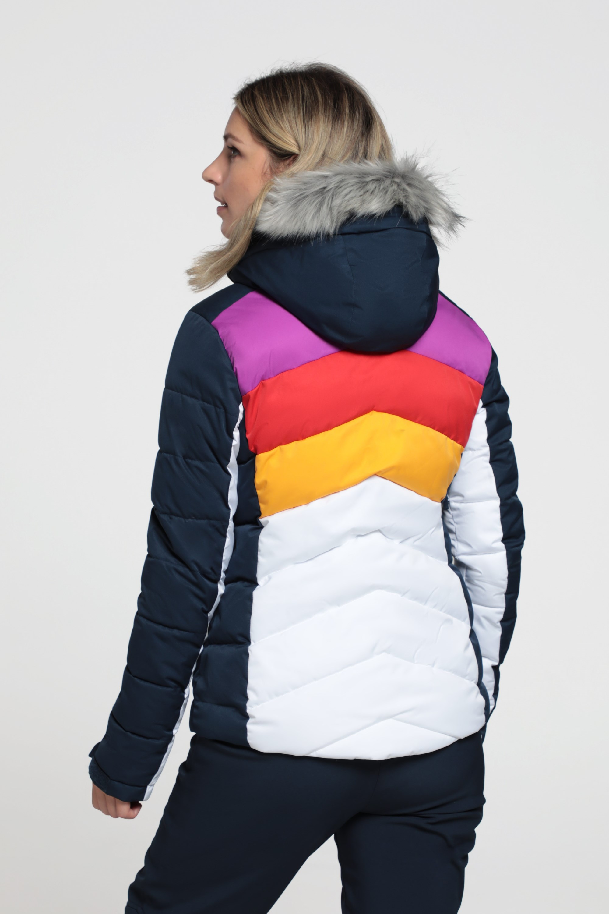 Waterproof Ladies Winter Coat Mountain Warehouse Womens Padded Ski Jacket 