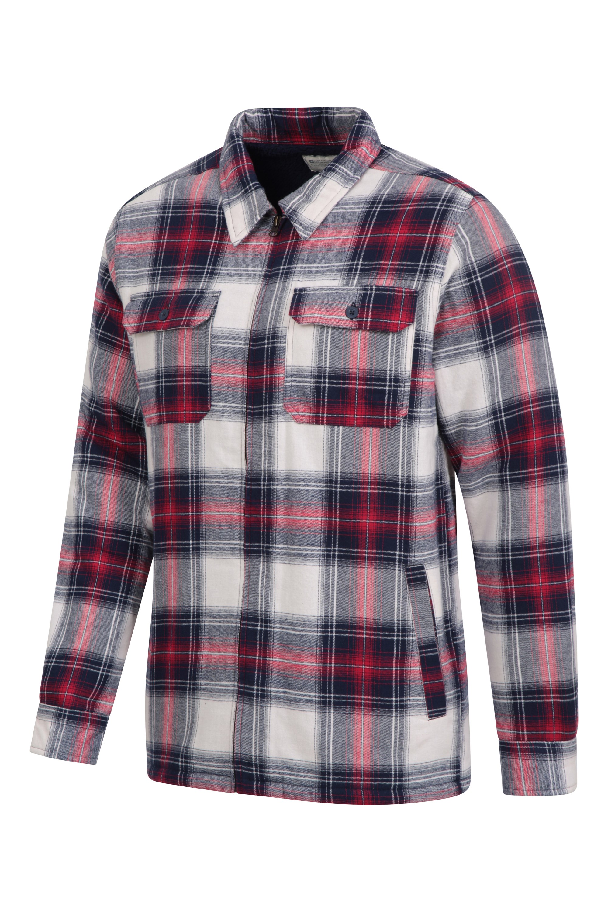 Fuzzy lined flannel shop