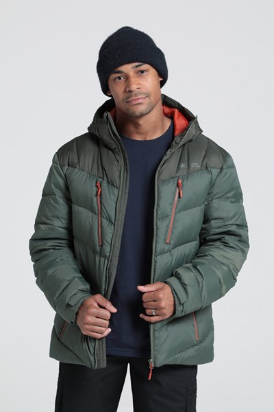 Barrier Extreme Mens Down Jacket - Green