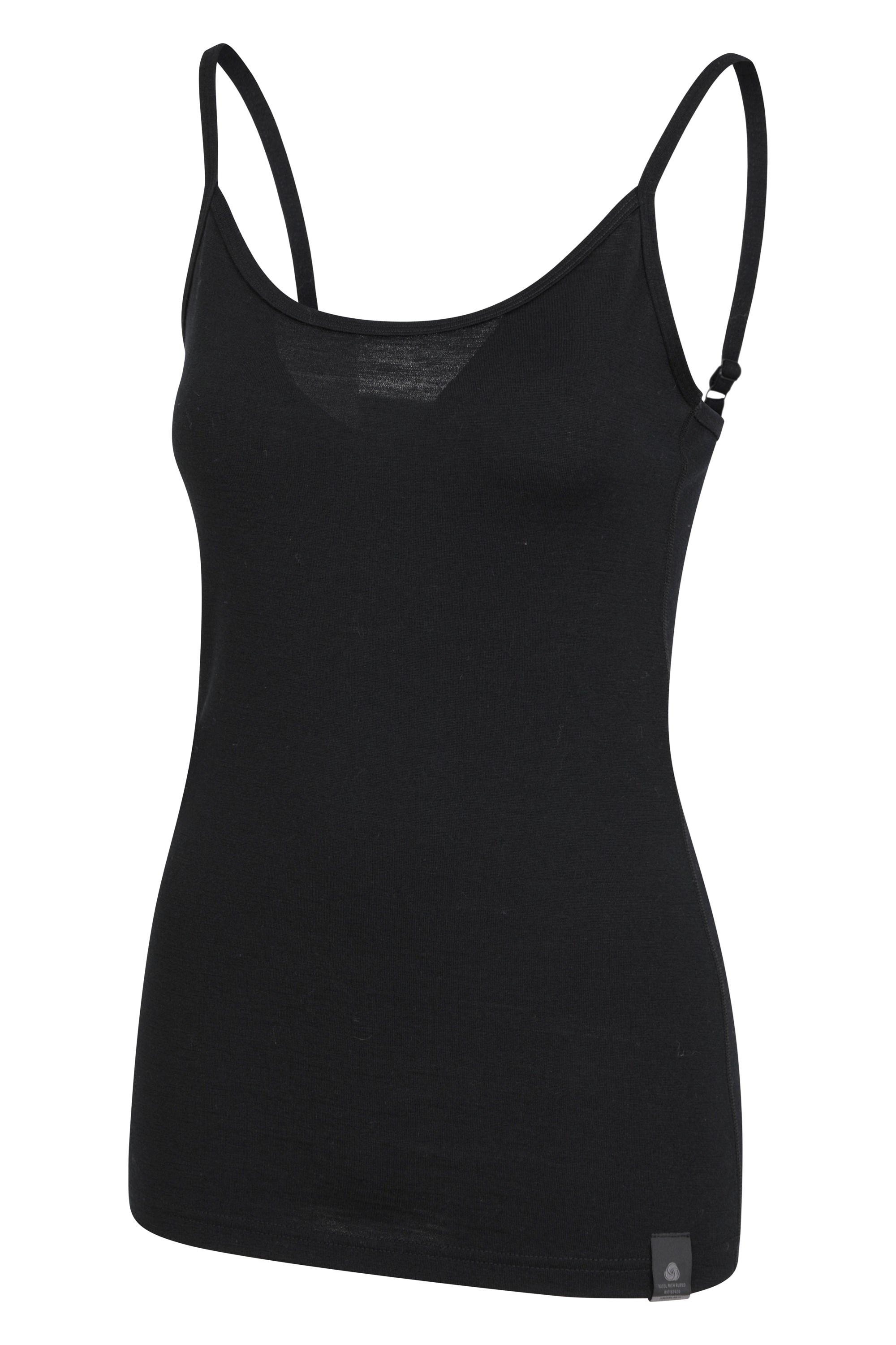 AUQCO Women's Camisole Cami Tank Top, Loose Fit, Black, Size XL