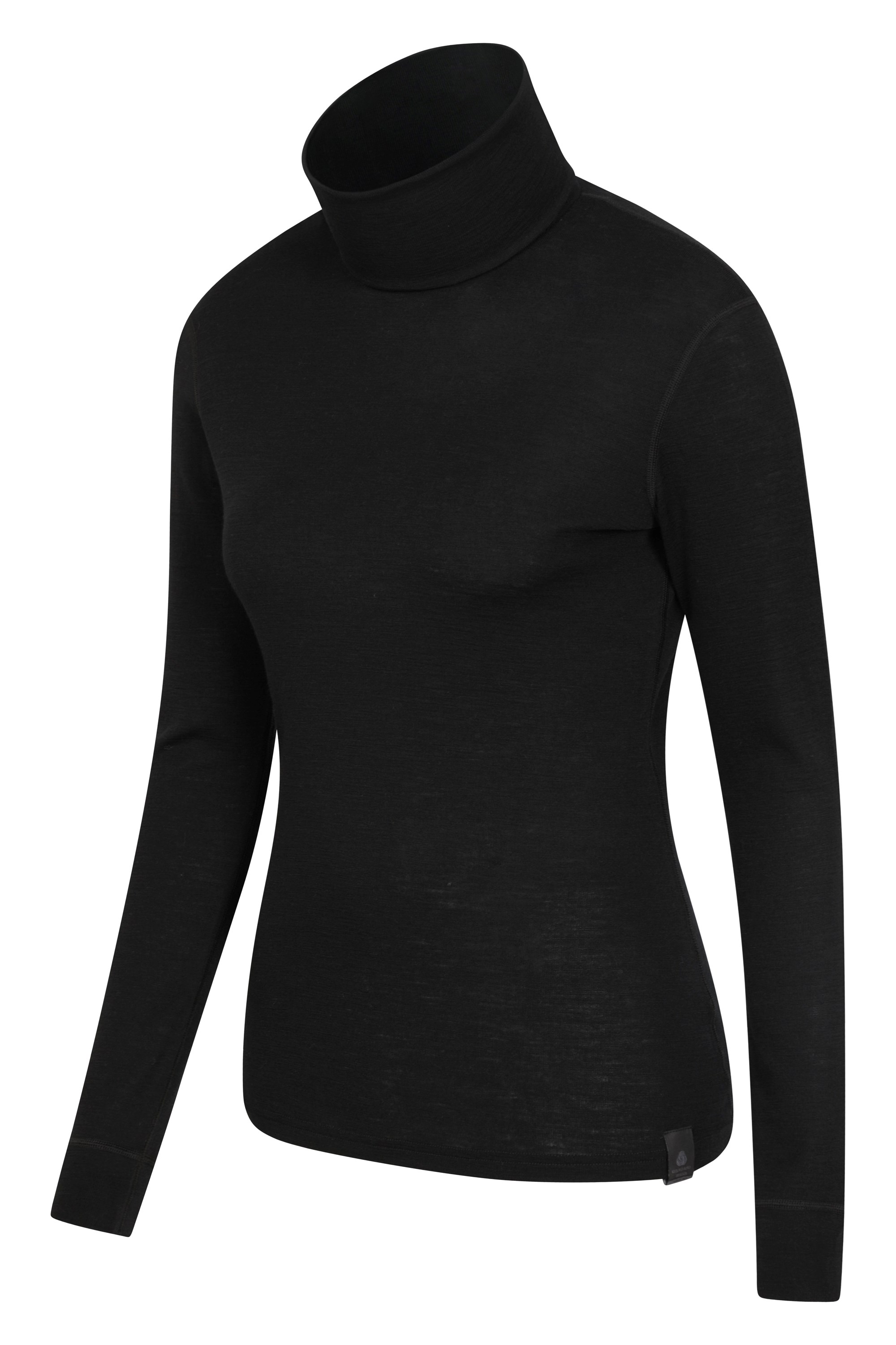 Womens Merino Roll Neck Top Mountain Warehouse GB