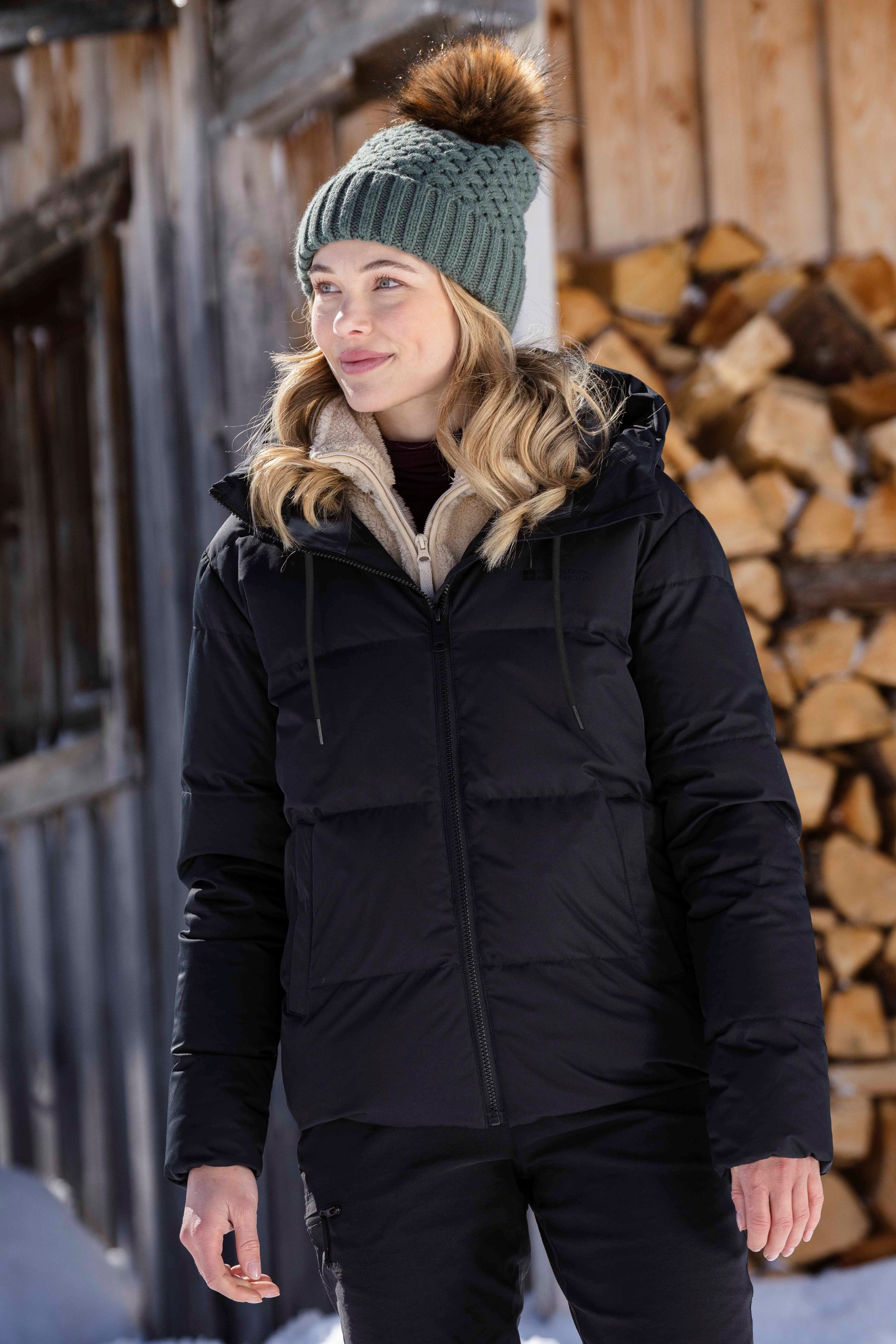 042598 SHORT COSY EXTREME DOWN PADDED JACKET